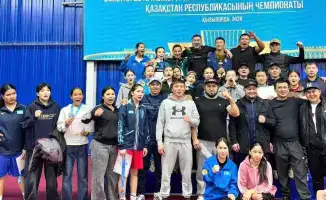 Туркестанские боксеры одерживают победу на национальном чемпионате среди девушек-подростков