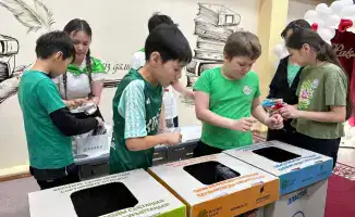 Экологическое воспитание школьников: викторина по сортировке мусора в лицее №37