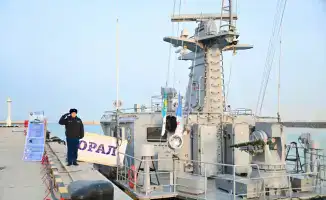 Генерал проверил боеготовность ВМС в Актау