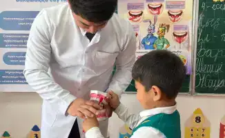 Профилактика стоматологических заболеваний более 60000 детей Казахстана