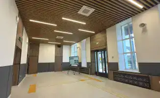 Ремонт вокзала в Макинске продолжается