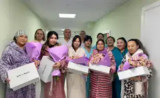 ОТКРЫТИЕ ОБНОВЛЁННОГО ПЕРИНАТАЛЬНОГО ЦЕНТРА В АЛМАТИНСКОЙ ОБЛАСТИ