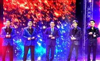 В Усть-Каменогорске состоялся концерт квартета «Жігіттер» в рамках декады Наурызнама