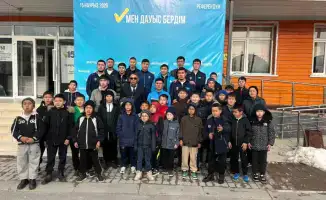 Боксеры Казахстана: голосуем на ринге референдума!