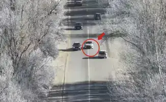 Дроны фиксируют 59 случаев выезда на встречную полосу в Алматинской области