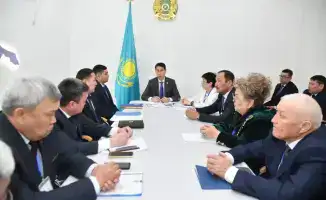 Азамат Айманакумов в Атырау с рабочим визитом