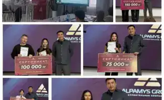 Студенты строительного колледжа Костаная представили инновационные проекты по благоустройству городской среды