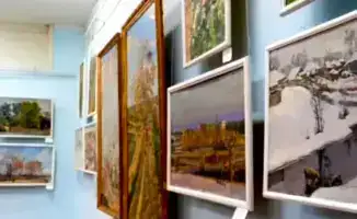 В Шемонаихе открылась выставка, посвящённая 100-летию художника Александра Попова