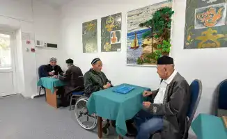 Марат Ахметжанов поздравил 102-летнего долгожителя Ивана Фриза в Щучинске