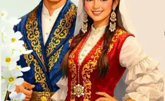 Национальная одежда Казахстана: показ в Усть-Каменогорске