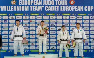 Карагандинские дзюдоисты завоевали золото на Кубке Европы среди кадетов