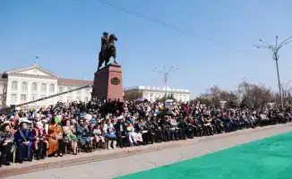 Наурыз в Жамбылской области: мост между прошлым и будущим на площади Тараза