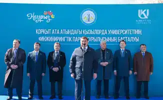 В Кызылорде началось строительство Инжиниринг парка имени Коркыт ата