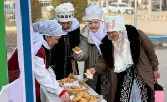 В Илийском районе прошла «Бауырсақ party» в день референдума, объединяющая местное сообщество