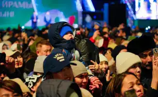 Дрон-шоу в Астане как символ единства и культурного возрождения на празднике Наурыз