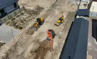 Реконструкция улицы М. Ауэзова в Конаеве