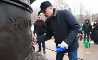 Усть-Каменогорск: субботник в парке Жамбыла