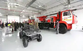 Новый огненный щит Казахстана: в Алматы открыт уникальный пожарно-спасательный комплекс