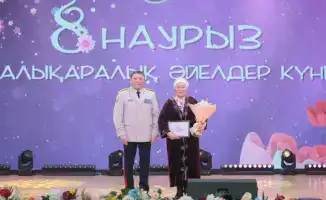 Женщины МВД отмечены на Международный женский день