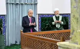 Посещение мавзолея Ходжи Ахмеда Яссауи президентом Токаевым