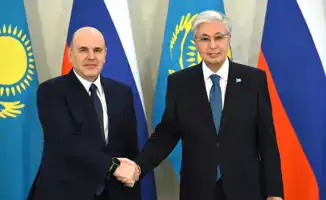 Токаев и Мишустин обсудили совместные проекты в рамках визита премьера России в Казахстан