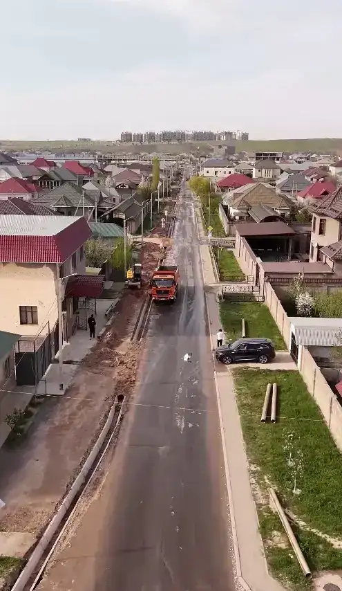 В МИКРОРАЙОНЕ «НУРТАС» ВОССТАНОВЯТ ДОРОЖНОЕ ПОКРЫТИЕ НА 10 УЛИЦАХ (2)