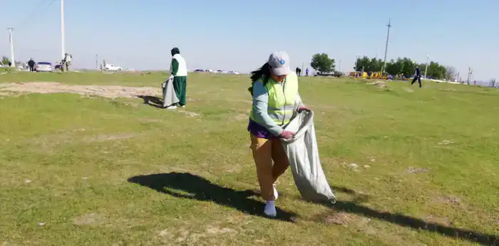 АЛЬ-ФАРАБИЙСКИЙ РАЙОН ПРИНЯЛ УЧАСТИЕ В АКЦИИ «ТАЗА КАЗАХСТАН» (7)