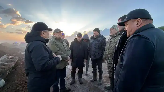 Плотина «Шоптыколь» в Коргалжынском районе находится под контролем (5)