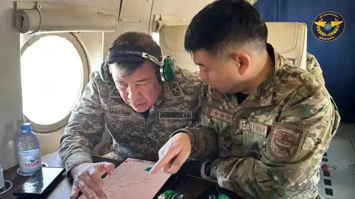 В ВКО провели аэровизуальное обследование паводковой обстановки (5)