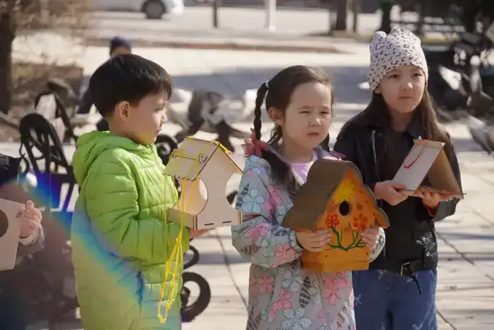 В Астане прошла городская экологическая акция «Птицы - наши Друзья» (8)