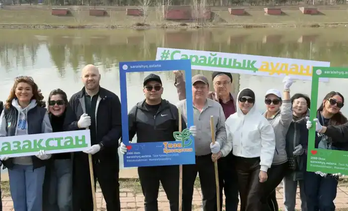 «Таза Қазақстан» в Астане: столичные спортсмены поддержали экологическую акцию (8)