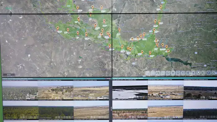 Олжас Бектенов проверил готовность системы раннего обнаружения лесных пожаров и оснащенность «Семей орманы» (3)