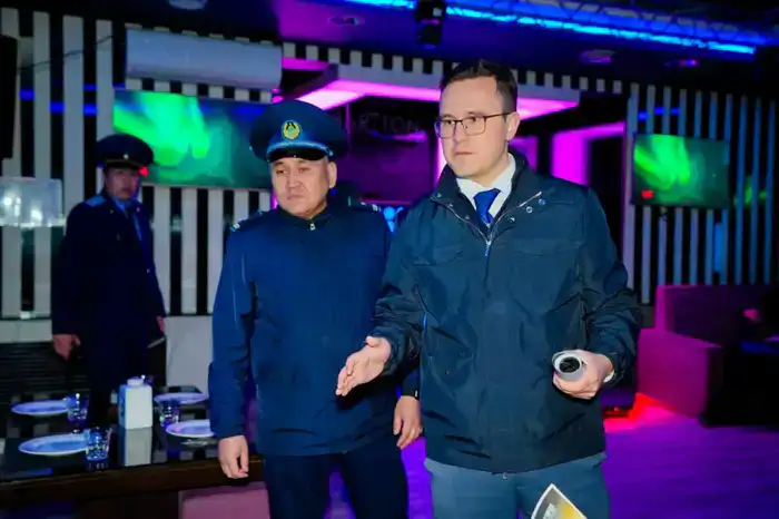 «Закон и порядок»: в Астане прошел ночной рейд по профилактике правонарушений (5)