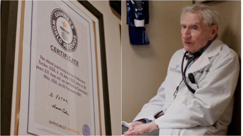 103-летний невролог из США Говард Такер стал самым старым врачом мира
