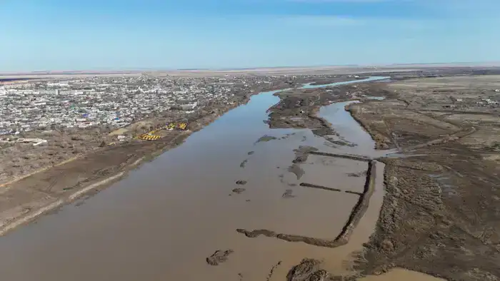 Атбасар пережил пик паводков без угрозы