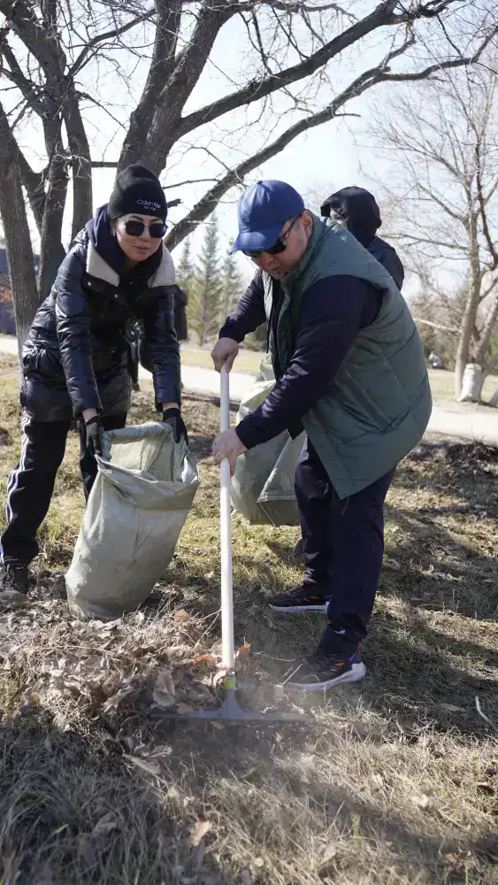 Экологическая акция в области Абай