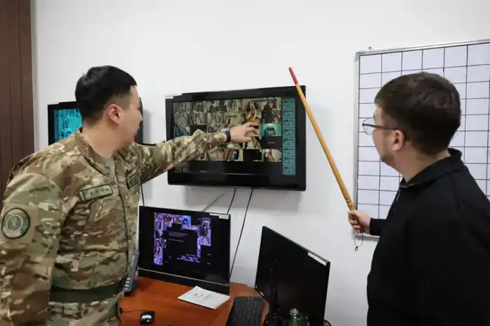 В воинских частях Нацгвардии МВД РК началось внедрение камер с системой искусственного интеллекта (3)