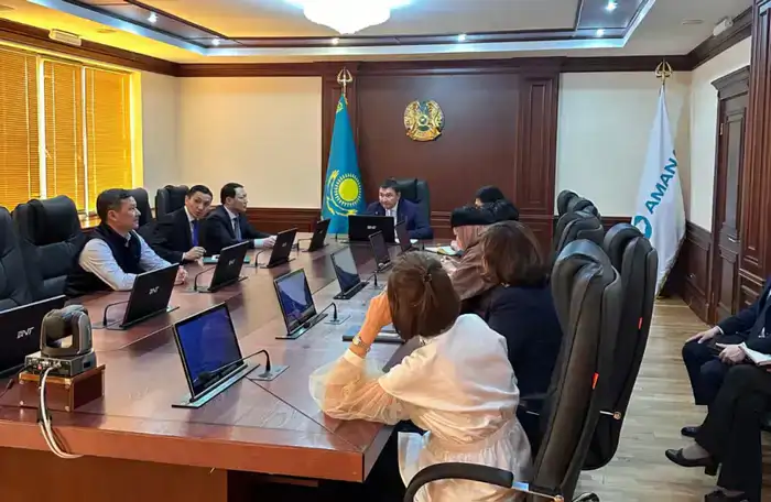 В Минэнерго прошло собрание первичной партийной организации филиала партии «AMANAT» (3)