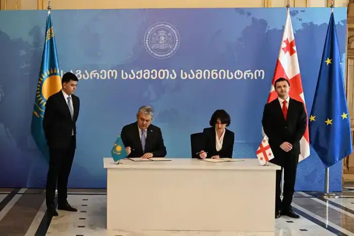 Главы МИД Казахстана и Грузии обсудили планы по углублению взаимовыгодного сотрудничества (4)