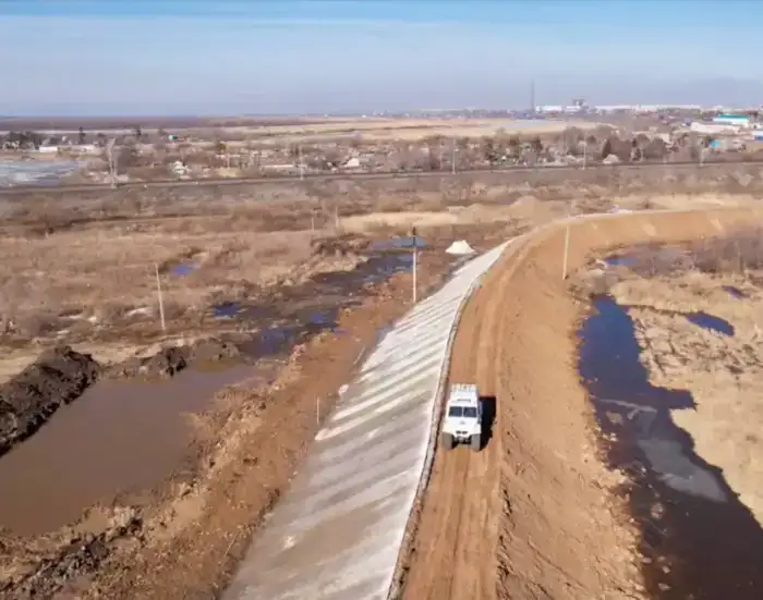 Аким региона проверил готовность региона к паводковому периоду (2)