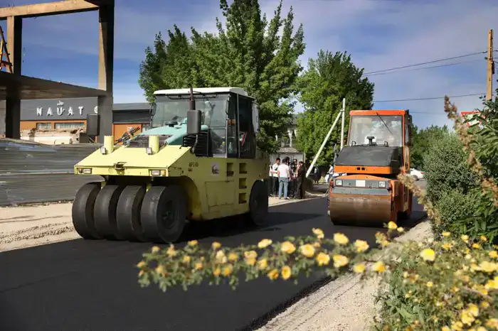 Средний ремонт проведут на 167,6 км дорог в Жамбылской области (5)