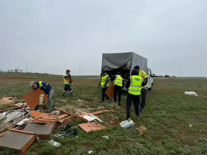 Социальная ответственность граждан: 40 тысяч актюбинцев участвуют в субботниках для улучшения экологии