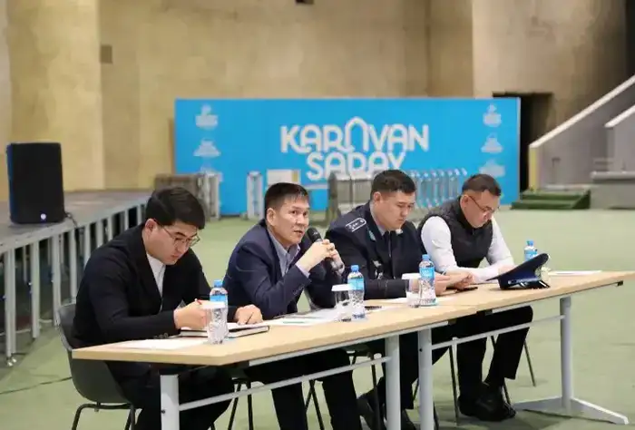 «KARAVANSARAY TURKISTAN» қызметкерлерімен терроризмге қарсы кездесу өтті (2)