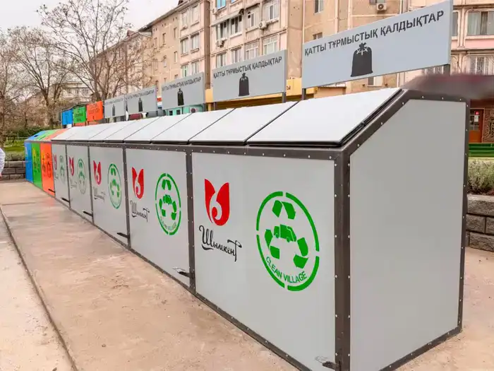 В ШЫМКЕНТЕ ВНЕДРЯЮТ ПИЛОТНЫЙ ПРОЕКТ ПО РАЗДЕЛЬНОМУ СБОРУ ОТХОДОВ (2)