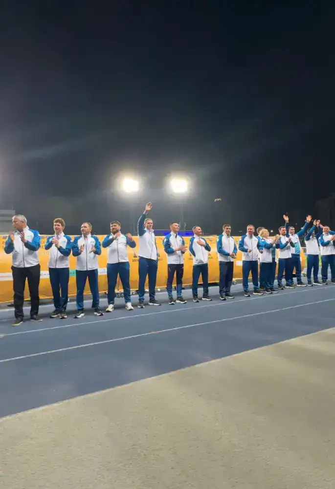 Паралимпийцы на футбольном матче в Алматы: символ единства и поддержки адаптивного спорта