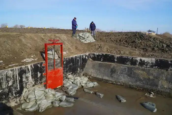 Угроза паводков в Атбасарском районе миновала (7)