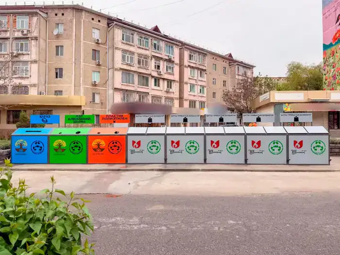 В ШЫМКЕНТЕ ВНЕДРЯЮТ ПИЛОТНЫЙ ПРОЕКТ ПО РАЗДЕЛЬНОМУ СБОРУ ОТХОДОВ (3)