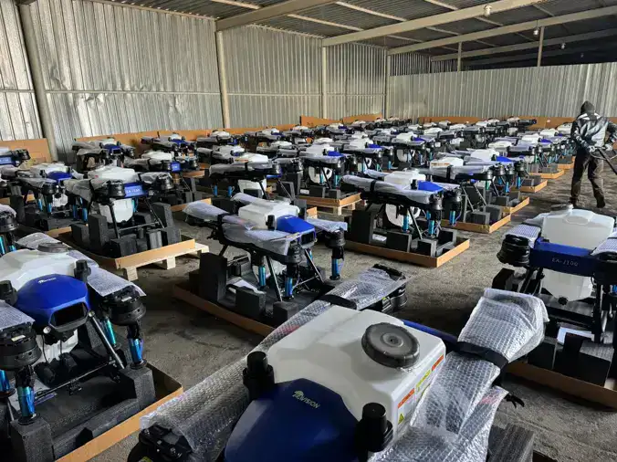 Дроны помогут в борьбе с саранчой в регионе