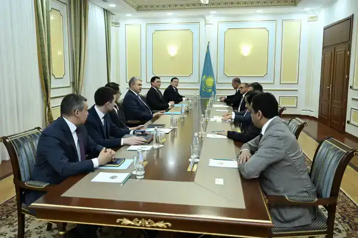 Министр иностранных дел РК принял послов стран Залива и Иордании (2)