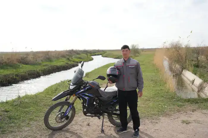 130 мотоциклов предоставлено филиалам РГП «Казводхоз» Министерством водных ресурсов и ирригации (5)